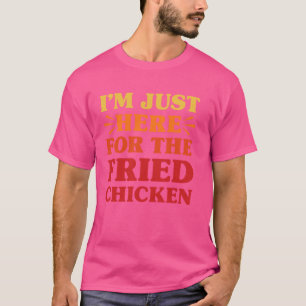 Camiseta Galinha Fritada Eu Adoro Frango Frito Comida Engra