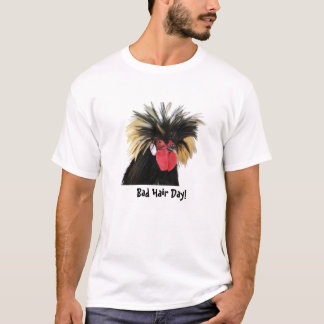 Camiseta Galinha Funky - dia mau do cabelo