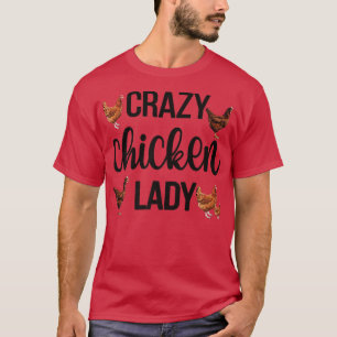 Camiseta Galinha Galinha Mãe Fome Farmer Galinha Mo