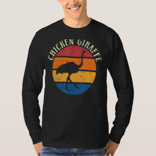 Camiseta Galinha Girafa Ostrich Animal Voe Pássaro