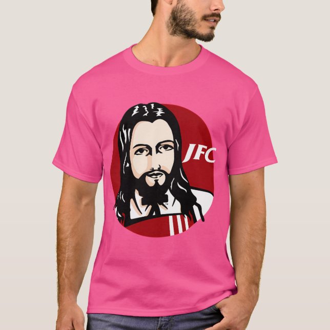 Camiseta Galinha Jfc Jesus Fried (Frente)