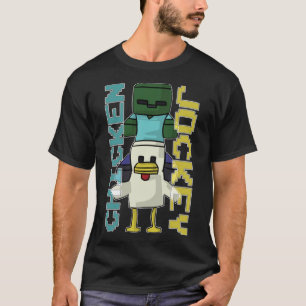 Camiseta Galinha Jockey - Minecraft