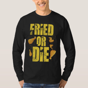 Camiseta Galinha legal Fritada Ou Morta
