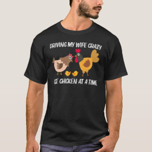 Camiseta Galinha legal Para Galo De Pai Masculina Aves De C