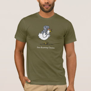 Camiseta Galinha Livre-Vagueando
