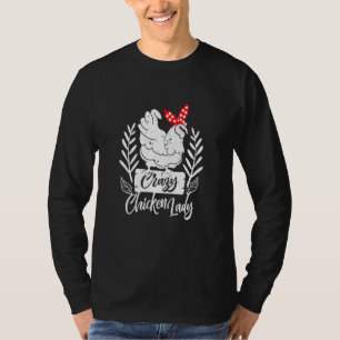 Camiseta Galinha Louca Senhora Chicken Mãe Chicken Mama