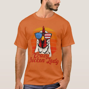 Camiseta Galinha Louca Senhora do Quintal Galinha Fazenda M