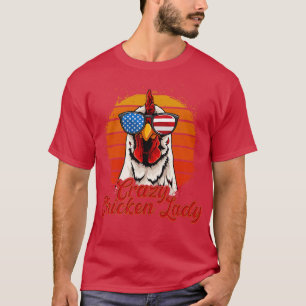 Camiseta Galinha Louca Senhora do Quintal Galinha Fazenda M