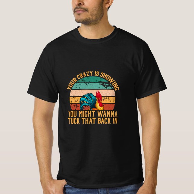 Camiseta Galinha Lover | Você Pode Querer Tuck (Frente)
