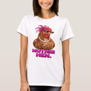 Camiseta Galinha Mãe - Desenho de Despedida de Solteira - M