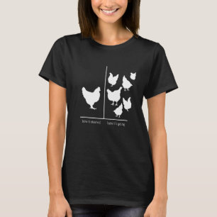 Camiseta Galinha Mãe Levantando Fazenda De Coop De Frango C