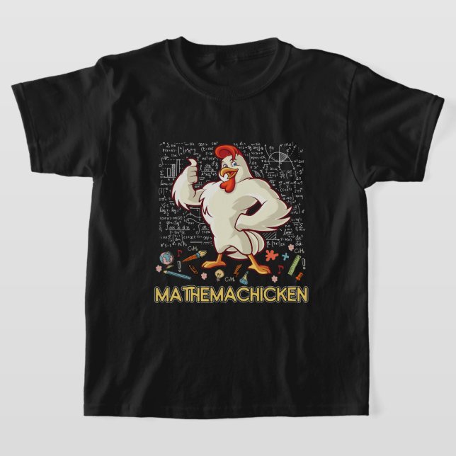 Camiseta Galinha Matemática Lover Engraçado (Postura )