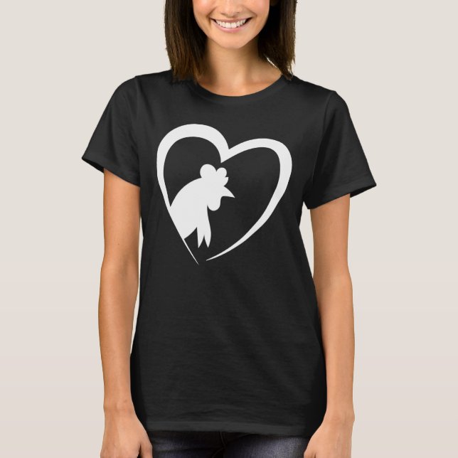 Camiseta Galinha Merch - Para Agricultores De Frango (Frente)