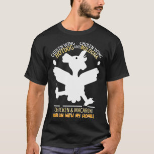 Camiseta Galinha mordendo comigo