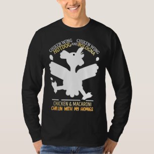 Camiseta Galinha mordendo comigo