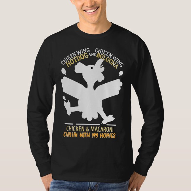 Camiseta Galinha mordendo comigo (Frente)