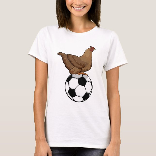 Camiseta Galinha no Esporte do Futebol (Frente)