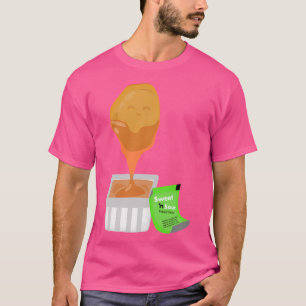 Camiseta Galinha Nugget Docente N Molho De Areia