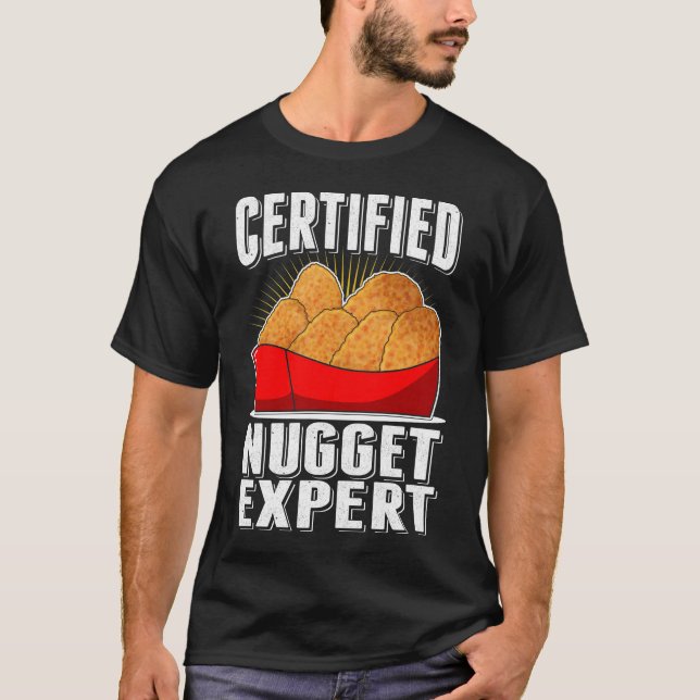 Camiseta Galinha Nugget Especialista em Nug Life (Frente)