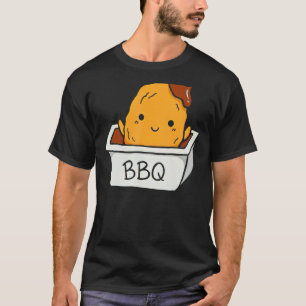 Camiseta Galinha Nugget Eu Adoro Frango Fried Nugget Rápido