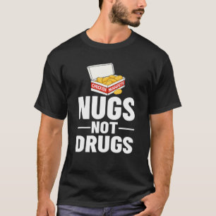 Camiseta Galinha Nugget Vegan Nuggs Fries Molho