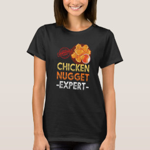 Camiseta Galinha Nuggets Expert em Comida rápida Nugget