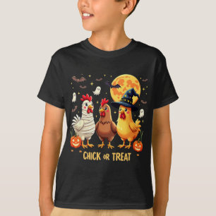 Camiseta Galinha ou Guloseima Frango Fofo Humor de Hallowee