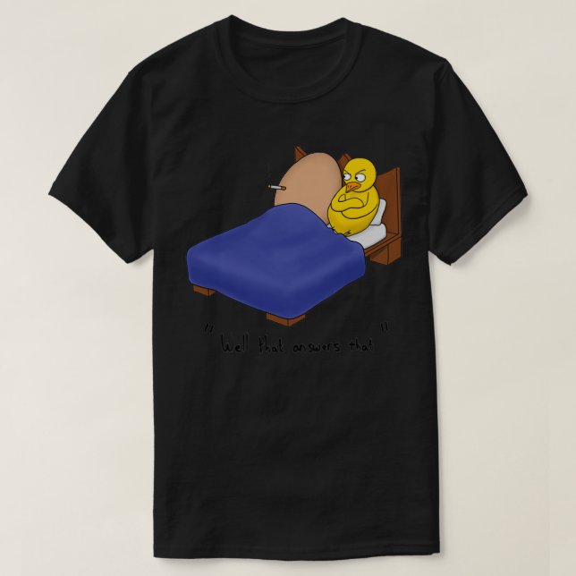 Camiseta Galinha ou Ovo que veio primeiro (Frente do Design)