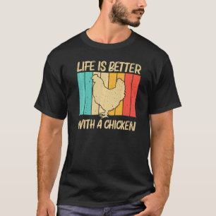 Camiseta Galinha Para Homens Aves De Capoeira