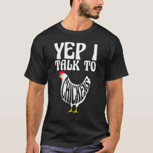 Camiseta Galinha Para Homens Fome Louco De Galinha