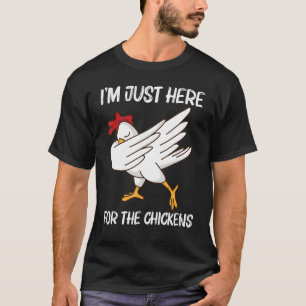 Camiseta Galinha Para Homens Galinha De Aves De Capoeira Ov