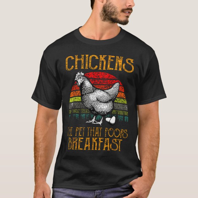 Camiseta Galinha Pet Que Poops Bre (Frente)