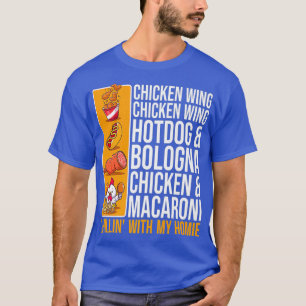 Camiseta Galinha Que Anca Galinha Que Asma Cão Quente E Bo