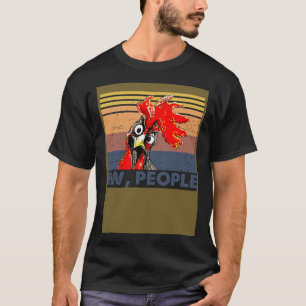 Camiseta Galinha Retro Ew Pessoas Galinha Amor Animal Sarc
