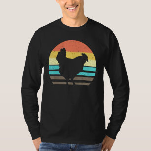 Camiseta Galinha Retro Galinha Pintinhos de galinhas