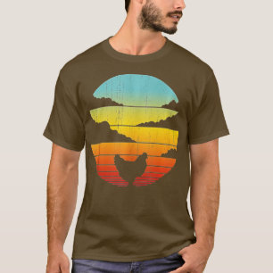 Camiseta Galinha Retro Vintage 60s 70s Aves de Fazenda Suns