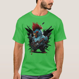 Camiseta Galinha Rocker 10