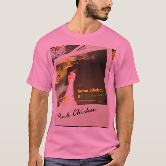 Camiseta Galinha Rosa (Frente)