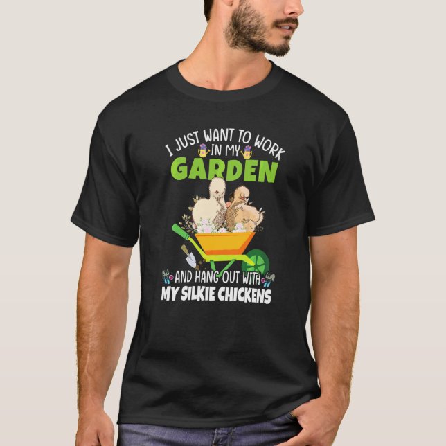 Camiseta Galinha Seda do Jardim (Frente)