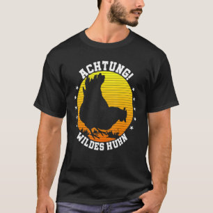 Camiseta Galinha Selvagem Galinha Coop Whisperer