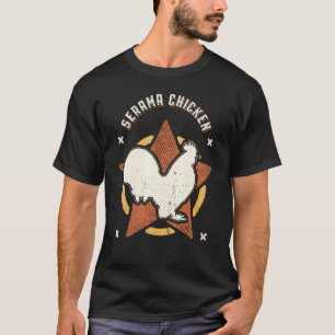 Camiseta Galinha Serama Vintage Retro Clássico Animal