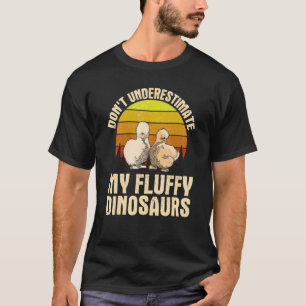 Camiseta galinha Silkie