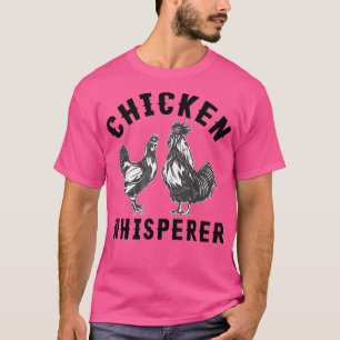 Camiseta Galinha Sussurra Fazenda Engraçada Tee Floricultur