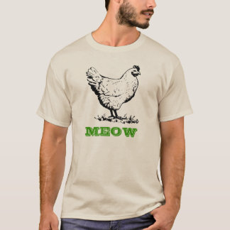 Camiseta Galinha vai Meow T-Shirt