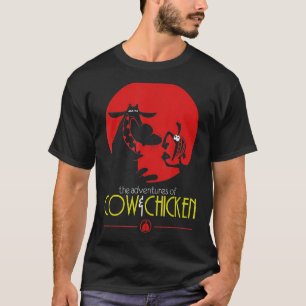 Camiseta Galinhas Artes Clássicas Vacas Adoram Aventuras An