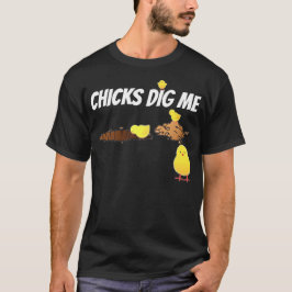 CAMISETA GALINHAS CAVAM EU