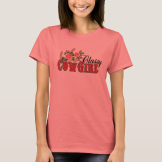 Camiseta Galinhas Clássicas Ferraduras + Rosa