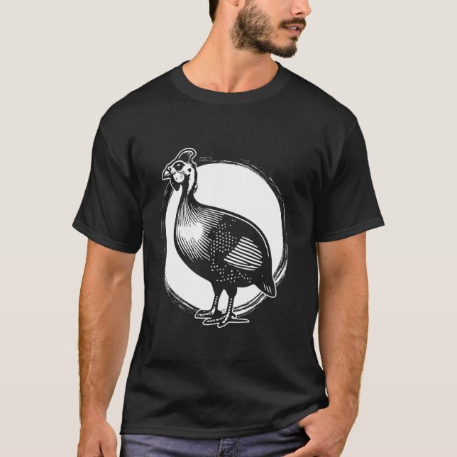Camiseta Galinhas da Numídia (Frente)