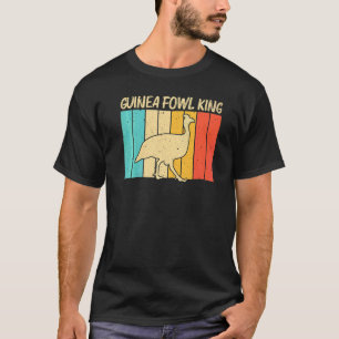 Camiseta Galinhas D'angola Para Homens Pai Pássaro Fazenda