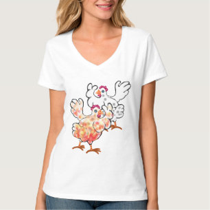 Camiseta galinhas do pátio